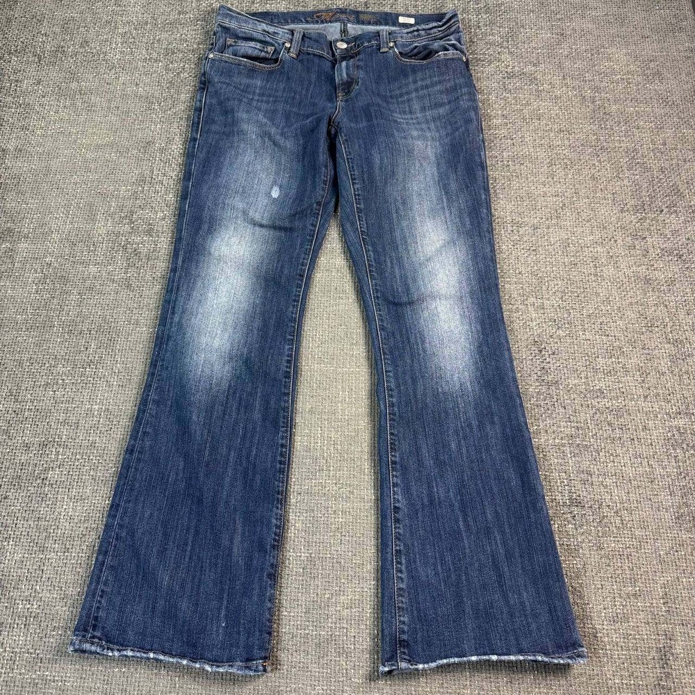 Mavi Molly Bootcut Jeans Womens 32x31 Dark Wash Mid Rise Denim Blue Flare